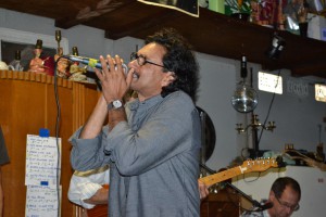 Chet on lead vocals at the Toronto gig. 