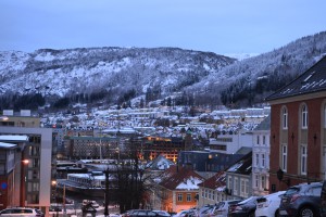 Bergen, early winter morning