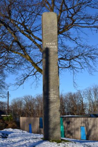 The Hekse Steinen, or Witch Stone memorial